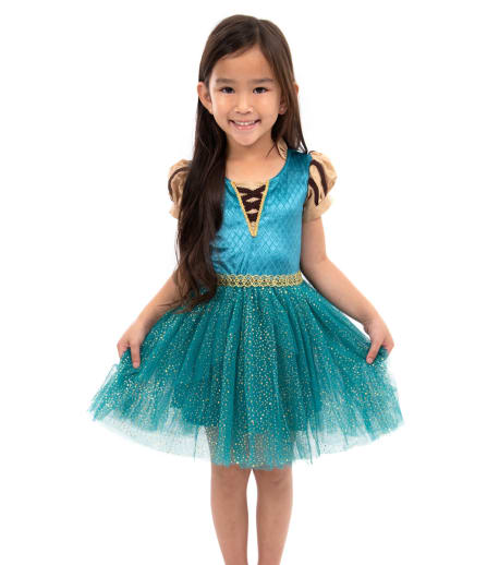 Little Adventures Medieval Party Dress, Size L (Ages 5-7)