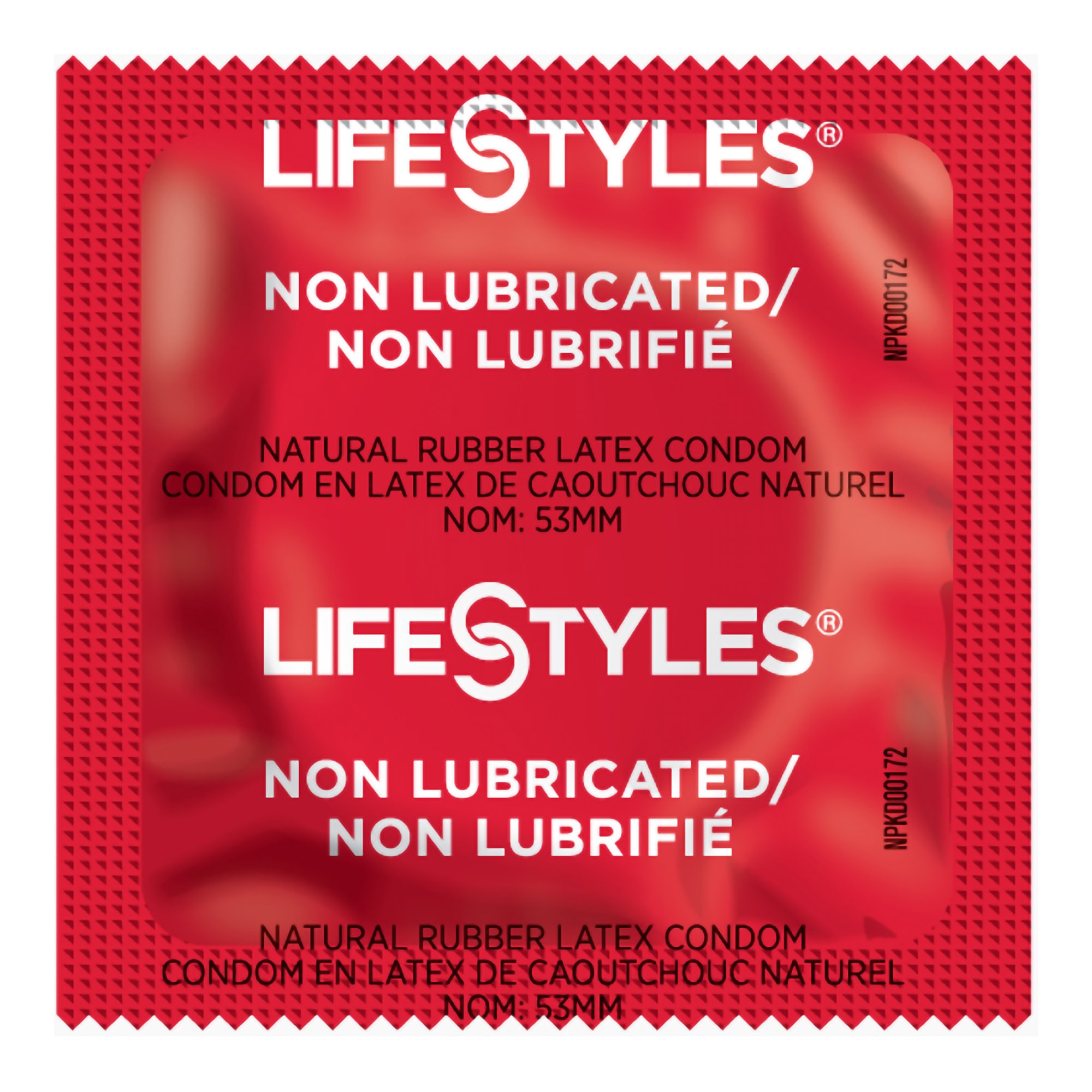 LifeStyles Nonlubricated Latex Condom MK 1206383