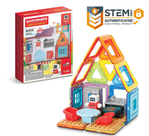 Magformers - Minibot's Kitchen (33 Piece Set)