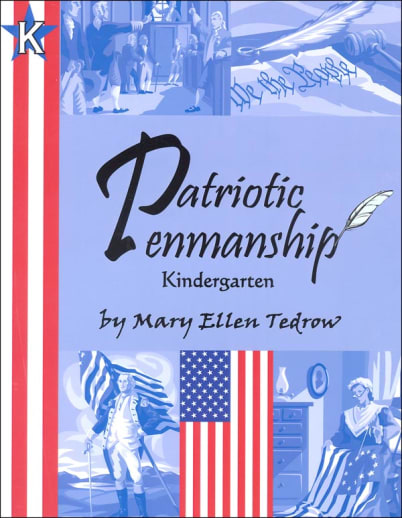 Patriotic Penmanship Kindergarten