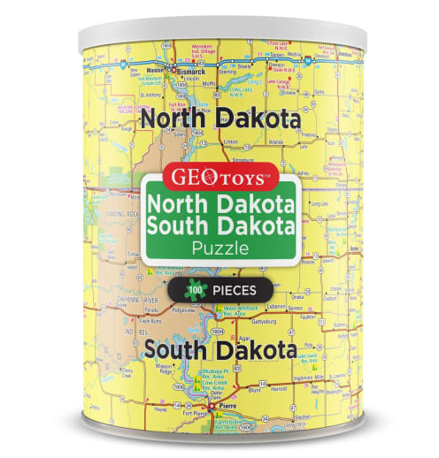 North Dakota & South Dakota Mini Puzzle