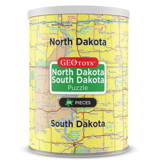North Dakota & South Dakota Mini Puzzle