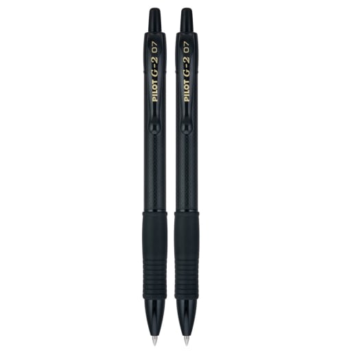 G2 Edge Fine Point Pen - Black (2 pack)