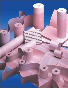 Recording Chart Paper Bionet Roll Red Grid MK 709301