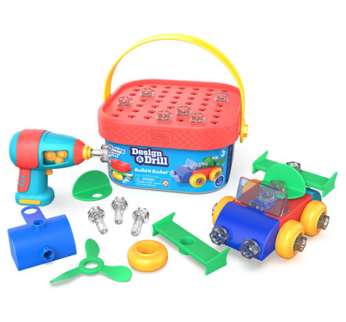 Design & Drill Build-It Bucket