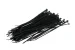 8in Nylon Cable Ties, Black (Qty 100)