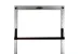 19in Rack Mount Shelf, CPU Shelf, Black, 2 Piece Shelf