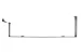 Kendall Howard 1U Hinged Patch Panel Brackets