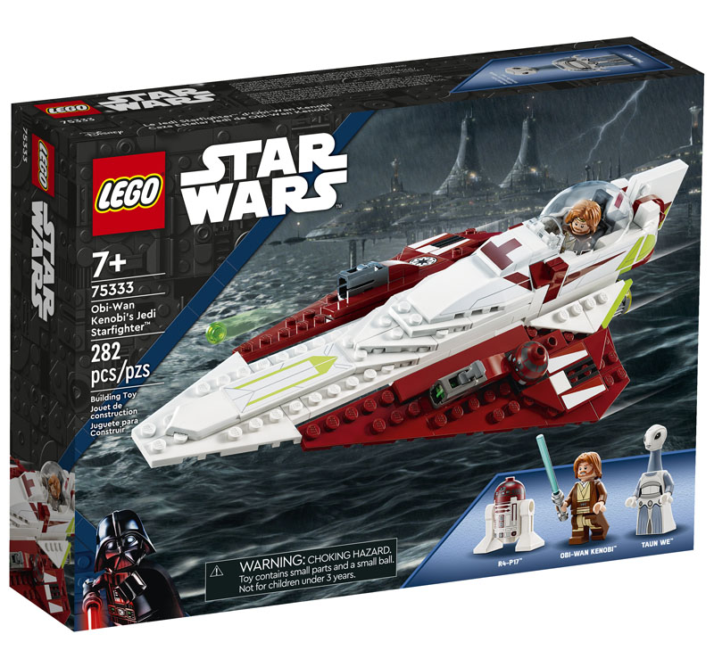 【yasutan1010☆】 LEGO Star Wars Obi-Wan Kenobi's Jedi Starfighter (75333)