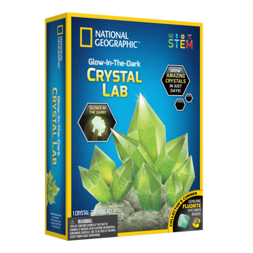 Glow-in-the-Dark Crystal Growing Lab (National Geographic)