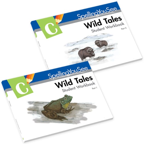 Spelling You See Level C: Wild Tales Student Workbooks (Revised Edition)