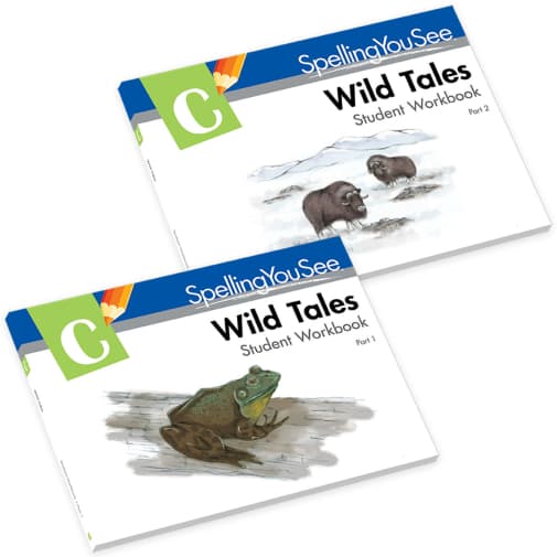 Spelling You See Level C: Wild Tales Student Workbooks (Revised Edition)