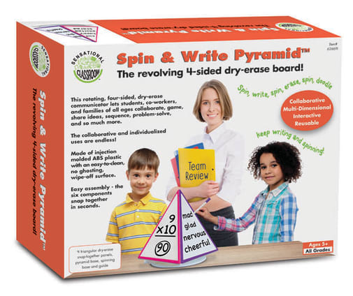 Spin & Write Pyramid