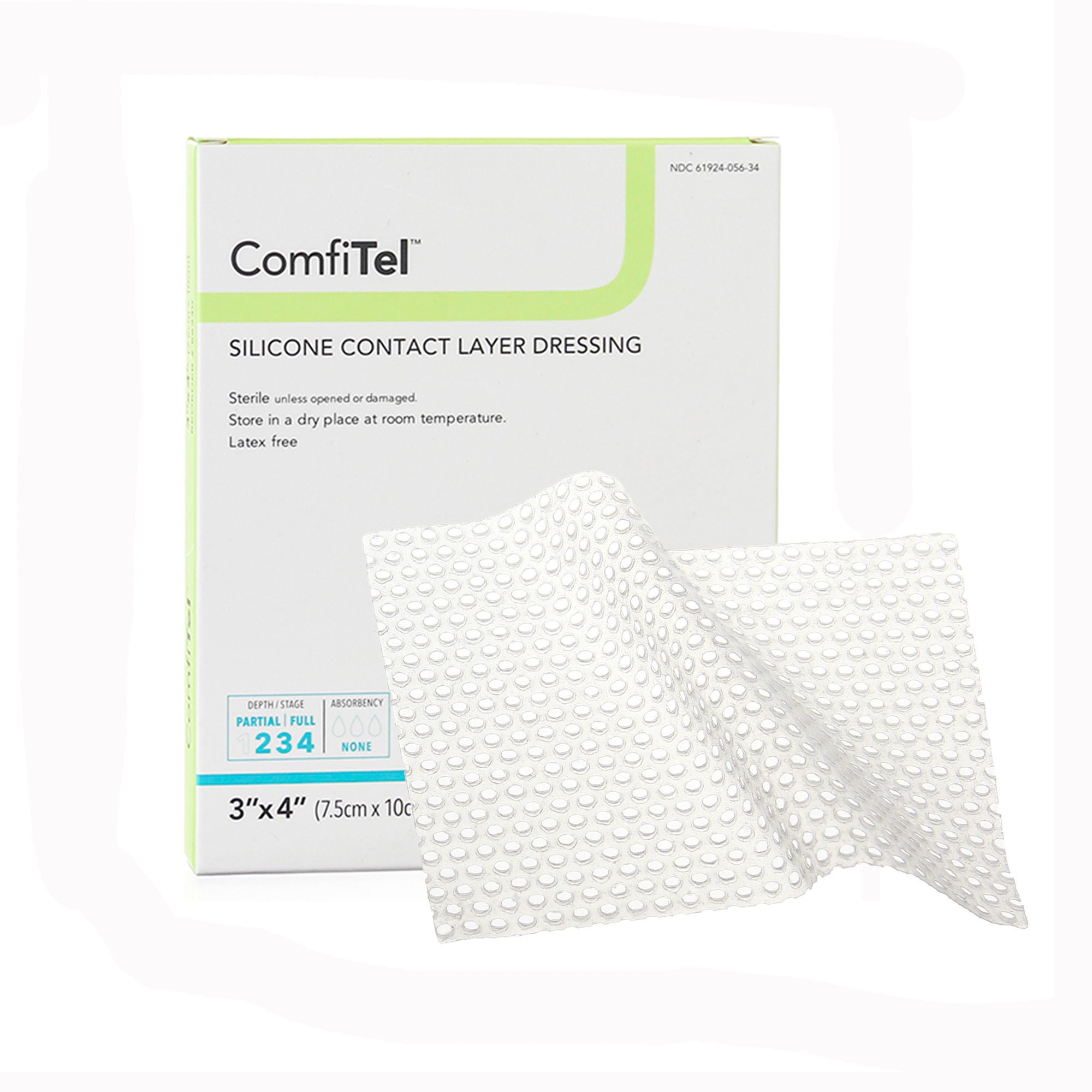 ComfiTel Wound Contact Layer Dressing, 3 x 4 inch MK 946511