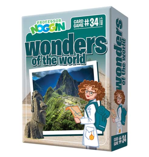 Professor Noggin Wonders of the World Card Game