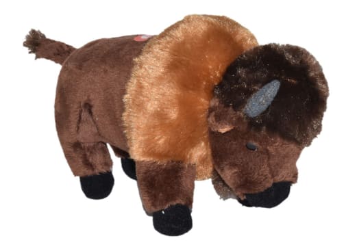 Wild Calls Bison 8" Plush with Sound
