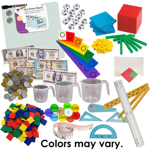 Math in Focus 2020 Grade 4 Add-On Manipulative Kit