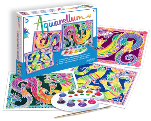 Aquarellum Large - Dragons