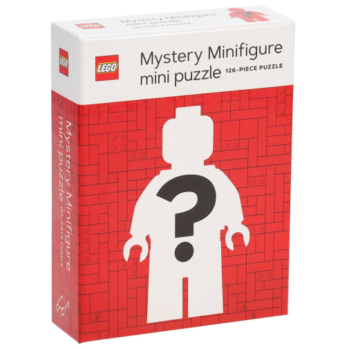 LEGO Mystery Minifigure Mini Puzzle - Red Edition (126 pieces) Assorted Style