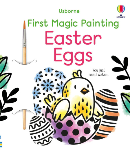 First Magic Painting Book - Easter Eggs