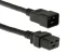 AC Power Cord, C20 to C19, 12 AWG, 2ft Black