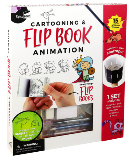 Cartooning & Flip Book Animation (Petit Picasso)