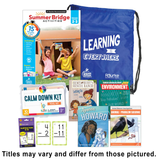 Summer Bridge Backpack: Grades 2-3