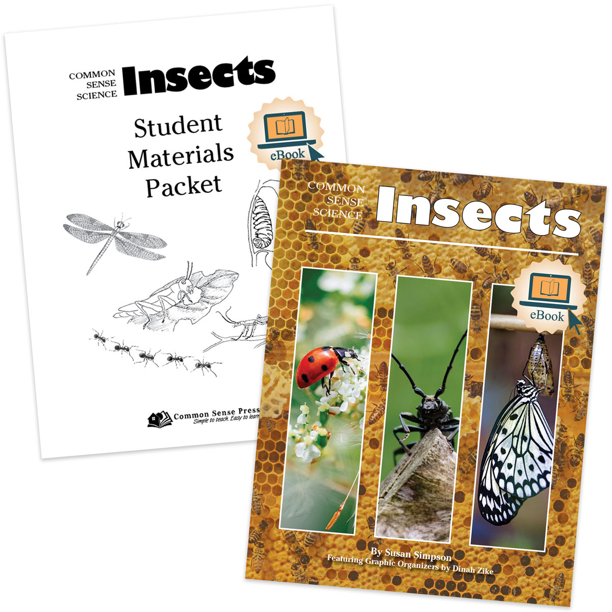 Common Sense Science Insects e-Book Package