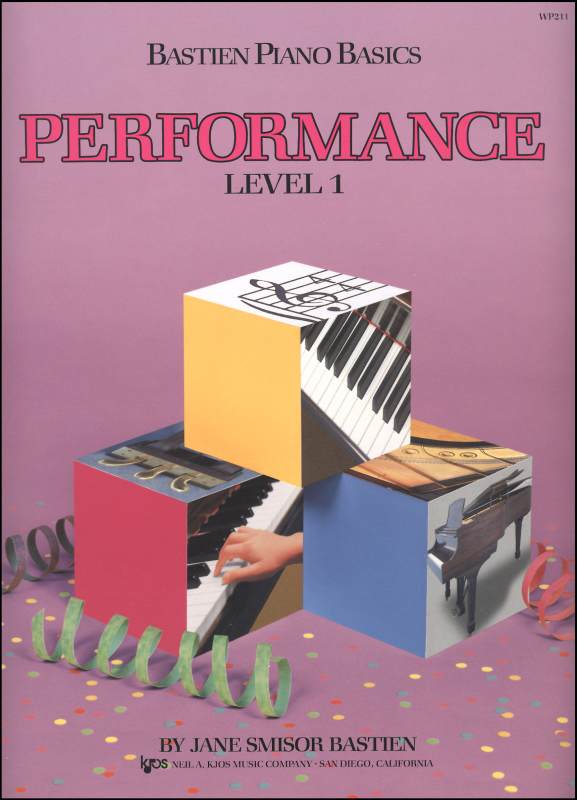 Bastien Piano Basics Performance Level 1
