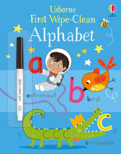 First Wipe-Clean Book: Alphabet