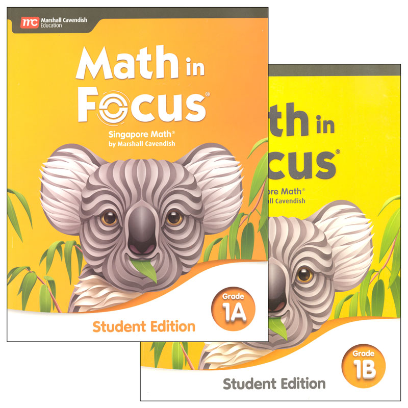 Math in Focus 2020 Student Edition Collection Grade 1