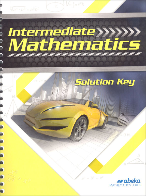 Intermediate mathematics solution key