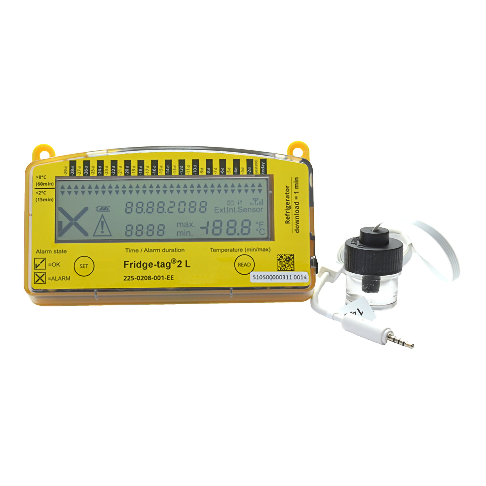 Fridge-tag 2L Refrigerator Vaccine Data Logger with Alarm MK 1010604