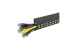 1U Cable Manager 24-Finger Duct with Cover