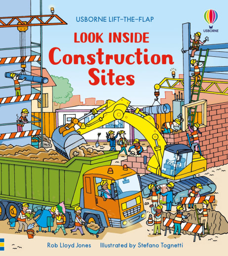 Look Inside Construction Sites (Usborne)