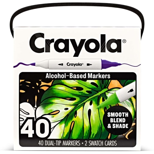Crayola Creative Enthusiast Alcohol Markers (40 count)