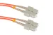SC to SC Mode Conditioning 62.5/125 OM1 UPC Fiber Patch Cable, 3 Meters