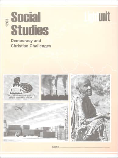 Christian Light Social Studies 1203 LightUnit