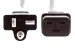 AC Power Cord, 5-20P to C19, 12AWG, 6ft, Black
