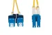 0.3m LC-SC OS2 Corning Singlemode Duplex 9/125 UPC Fiber Optic Cable