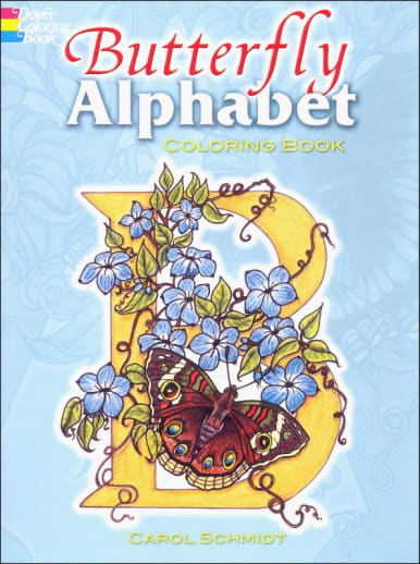 Butterfly Alphabet Coloring Book