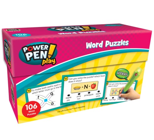 Power Pen Play: Word Puzzles (Grade 1-2)