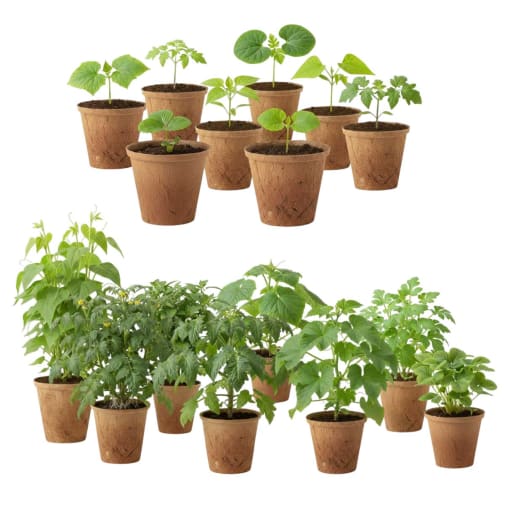New Seed Starting Kits - Fruits & Vegetables