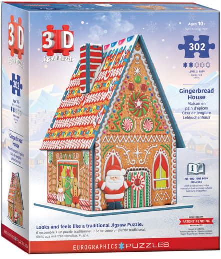 Eurographics Gingerbread House 3D Puzzle
