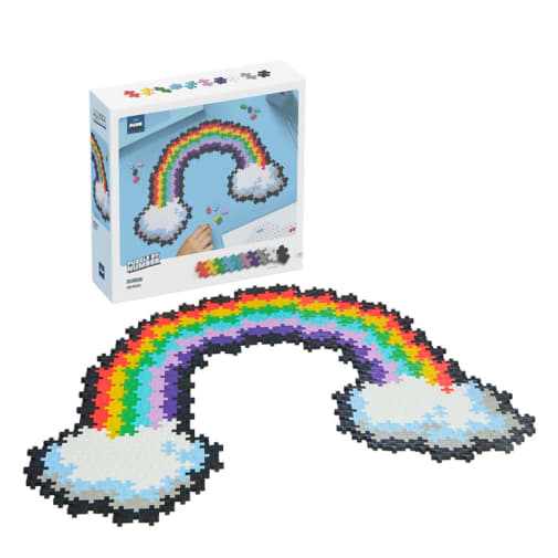 Plus-Plus Puzzle by Number - Rainbow (500 piece)