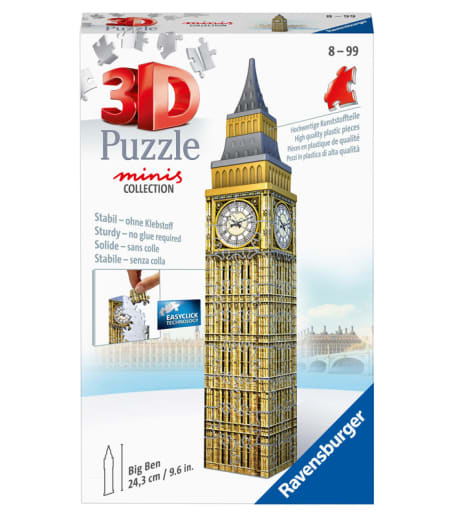 Ravensburger Mini Big Ben 3D Puzzle (54 piece)