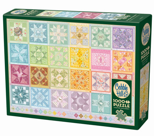 Cobble Hill Star Quilt Seasons Puzzle (1000 piece)