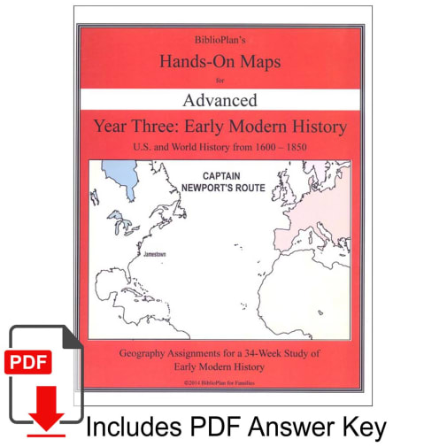BiblioPlan Early Modern History Hands-On Maps for Advanced