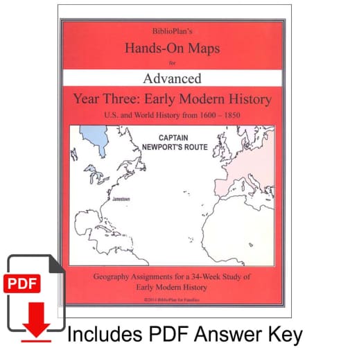 BiblioPlan Early Modern History Hands-On Maps for Advanced