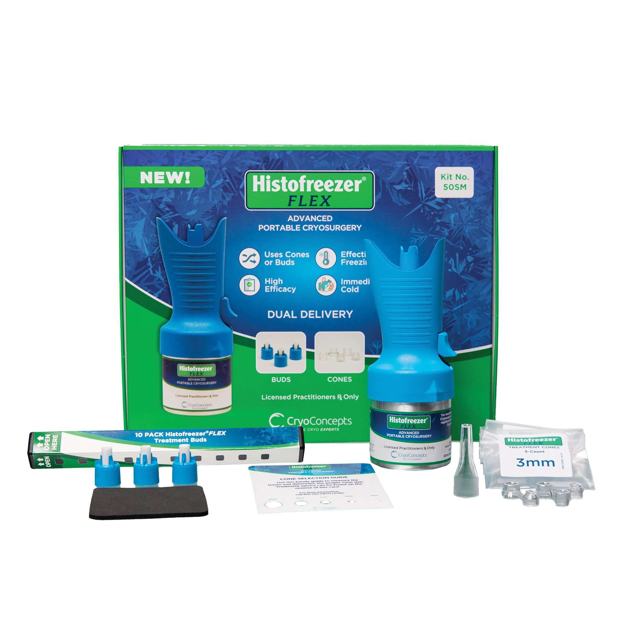 Cryosurgery Kit Histofreezer Flex 30 Buds / 40 Cones MK 1263788